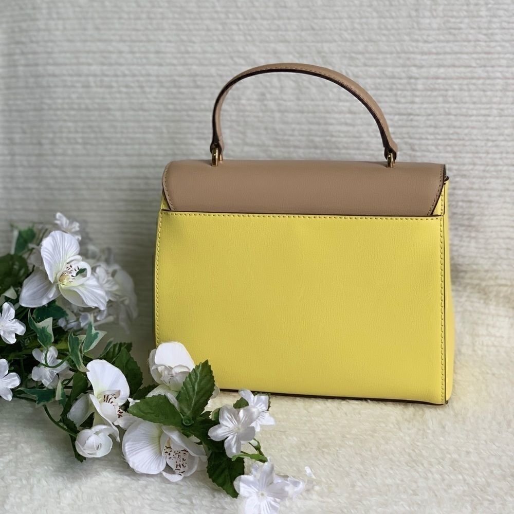 NWT MICHAEL KORS Mott Medium Leather Satchel - Picture 5 of 16